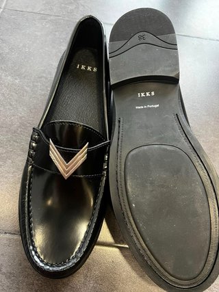 Zapatos IKKS negros talla 38