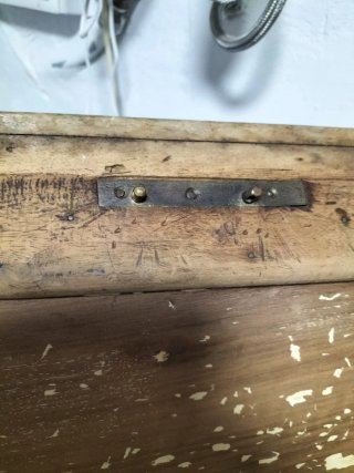 Pupitre antiguo de madera