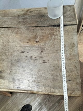 Pupitre antiguo de madera