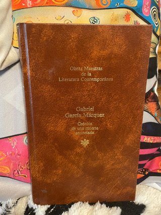 Crónica de una muerte anunciada. G. García Marquez