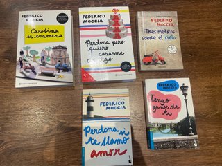 Libros Federico Moccia. Novela romántica