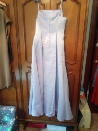 Vestido fiesta color lila