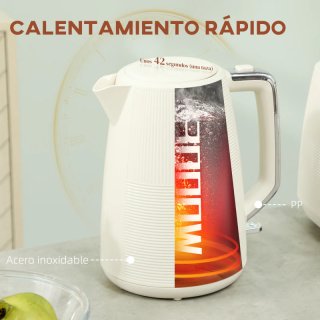 Juego de hervidor y tostadora 2200W
