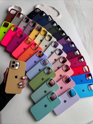 Capas para iphone de silicone.