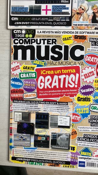 Lote revistas Computer Music