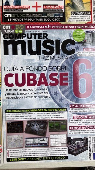 Lote revistas Computer Music