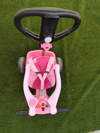 Triciclo Baby Plus Famosa Feber Rosa