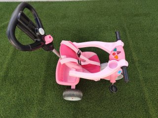 Triciclo Baby Plus Famosa Feber Rosa