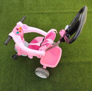 Triciclo Baby Plus Famosa Feber Rosa
