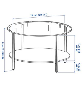 Mesa baja Ikea