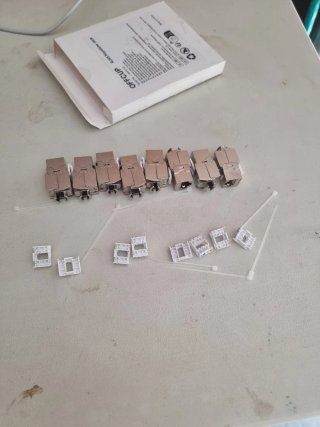 NEDIS Keystone | CAT7 | RJ45 Female | S/FTP 32 uni