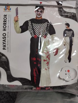 Disfraz payaso Halloween