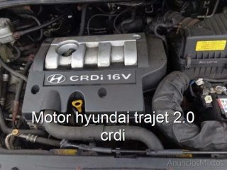 Motor hyundai trajet 2.0 crdi