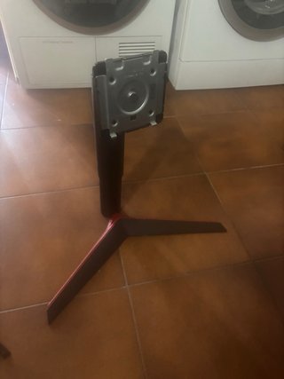 Soporte Monitor Ordenador Negro/Rojo