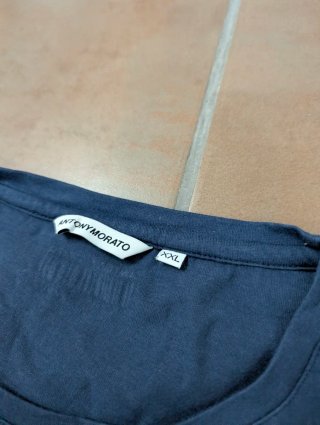 Camiseta Antony Morato Talla XXL Azul