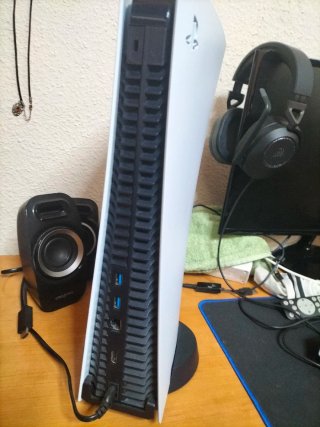 PS5 con Lector de disco + Funda para el polvo