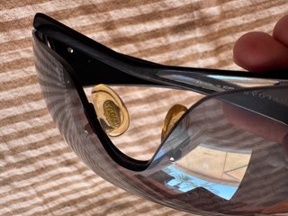 Bvlgari Vintage Y2K Shield Sunglasses Model 8006