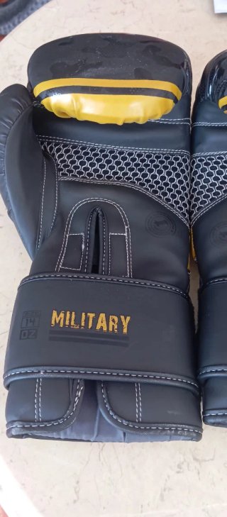 Guantes Boxeo Ray Sugar Military 14 Oz