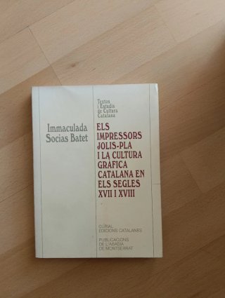 Els impressors Jolis-Pla i la cultura gràfica c...