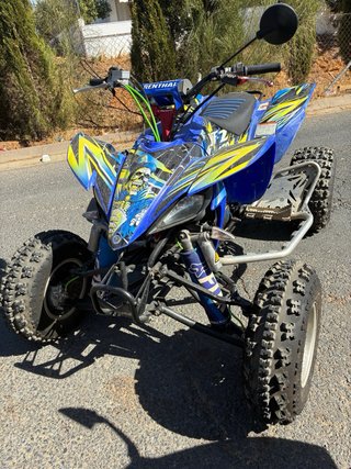 Quad Yamaha YZF 450 Azul y Amarillo