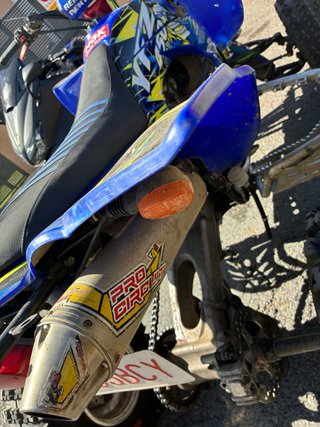 Quad Yamaha YZF 450 Azul y Amarillo