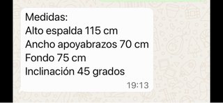 Butaca hergonomica q se recuesta mecanicamente