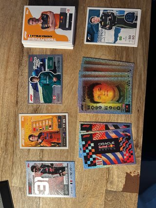 Colección de cromos F1 Turbo Attax 26/27