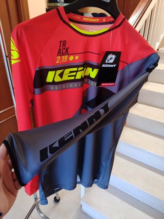 camiseta NUEVA kenny motocross talla M adulto