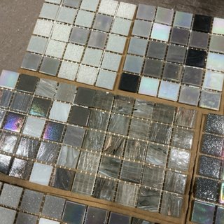 200 tessere mosaico vetro