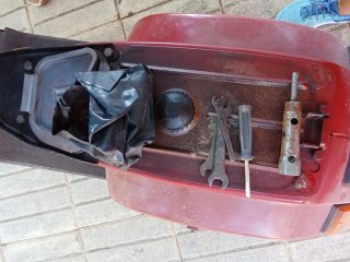Vespa PK 75 S Electronic Scooter Roja