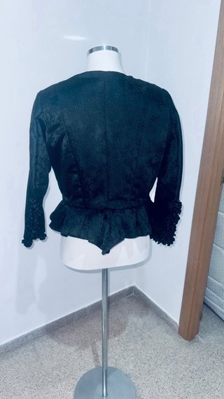 Corpiño de fallera negro