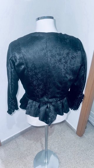 Corpiño de fallera negro