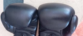 Guantes Boxeo Impacto 16 Oz Negros/Rojos