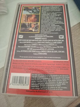 Depredador 2 VHS