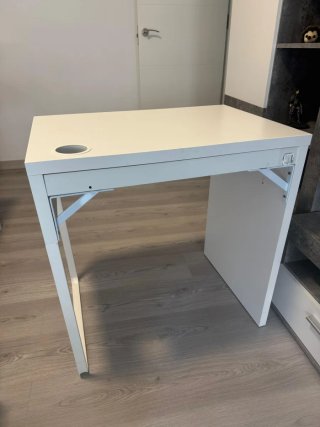 2 Escritorios Blancos Madera