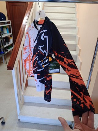 camiseta NUEVA thor motocross talla L infantil