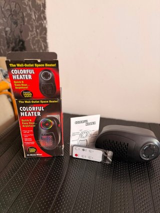 MinicalefactorEnchufe1000Wnuevo  Mando,bajo consum