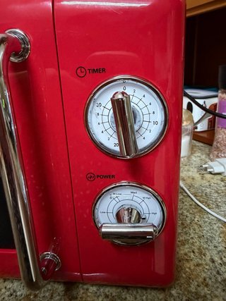 Microondas Rojo