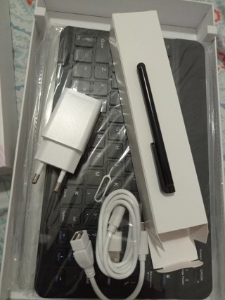 Tablet con diseño de pez Betta nuevo