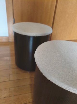2 puf madera