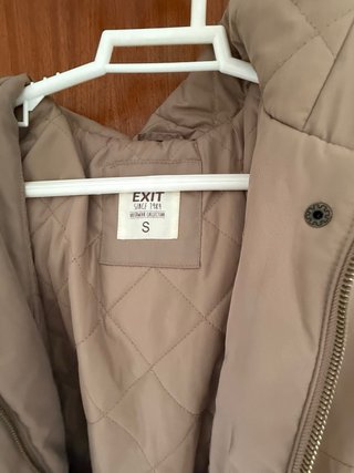Chaqueta Parka Beige Talla M