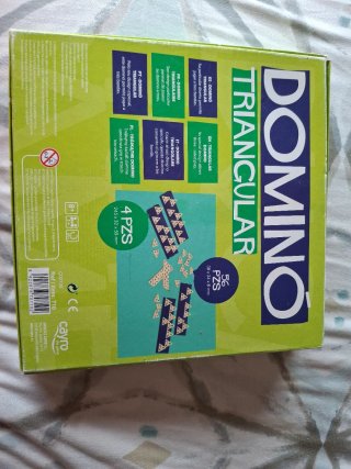 Dominó Triangular Educativo Cayro ABC 123