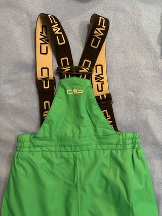 Tuta da sci bimba CMP tg 10 anni verde prato/menta