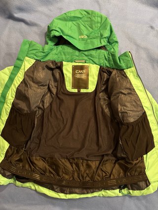 Tuta da sci bimba CMP tg 10 anni verde prato/menta