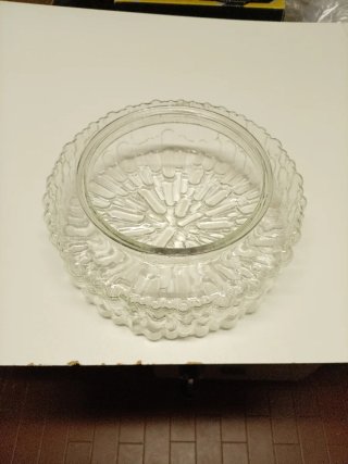 Plafoniera in vetro 25cm