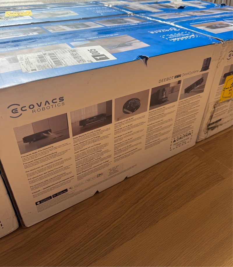 ECOVACS X12 robot aspirador friegasuelos nuevo