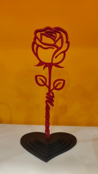 Rosa Mamma Decorazione Cuore