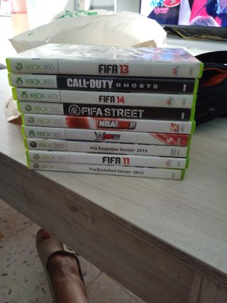 fifa 11, 13 y 14, pro 10 y 12, fifa street,nba 2k