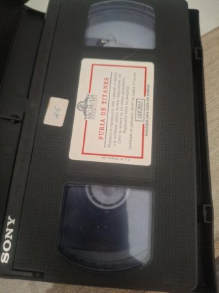 Furia de Titanes vhs