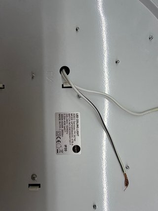 Plafón LED Redondo Blanco 760mm Altavoz